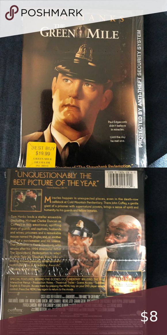 DVD - The Green Mile Starring Tom Hanks - Still sealed John Coffey