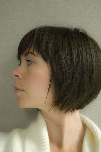 Best 25 Short Bob With Fringe Ideas On Pinterest I Like The Way This Lays Naturally Across Her Forehead And Ends Look