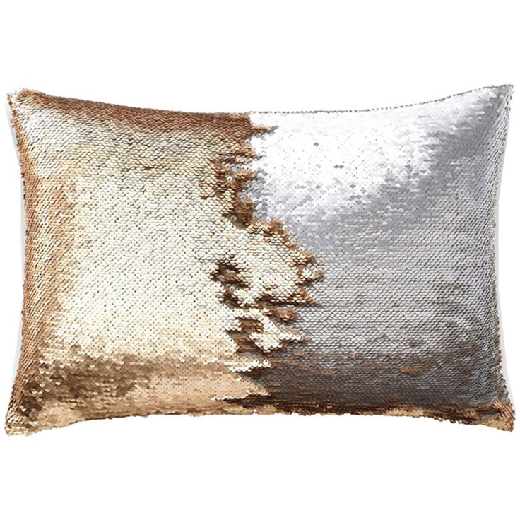 Aviva Two Tone Mermaid Sequin Pillow Mermaid pillow sequin, Sequin pillow, Glam pillows