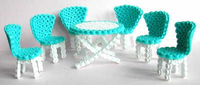 Perler Bead Doll House Room D Perler Bead Doll House Room D