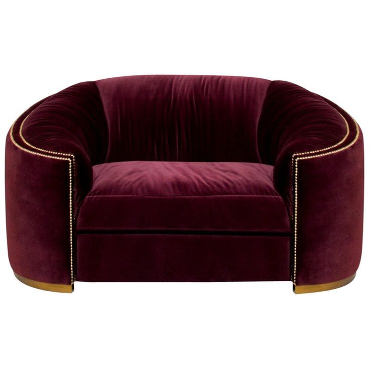 Wales Single Sofa In Cotton Velvet With Vintage Brass Base Italian Modern Wales Single Sofa In Cotton Velvet With, What Is A Single Sofa Chair Called