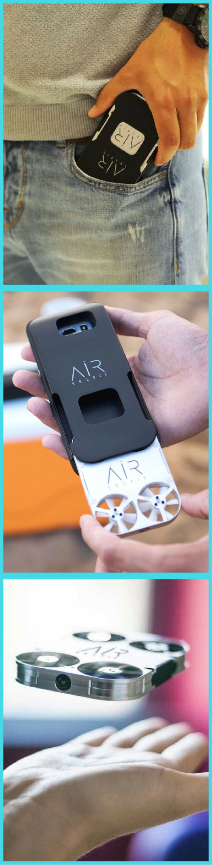 84 best gad s images on Pinterest Its the size of a phone and fits in your pocket with your iphone or with Samsung edge 7 INTRODUCING AIRSELFIE