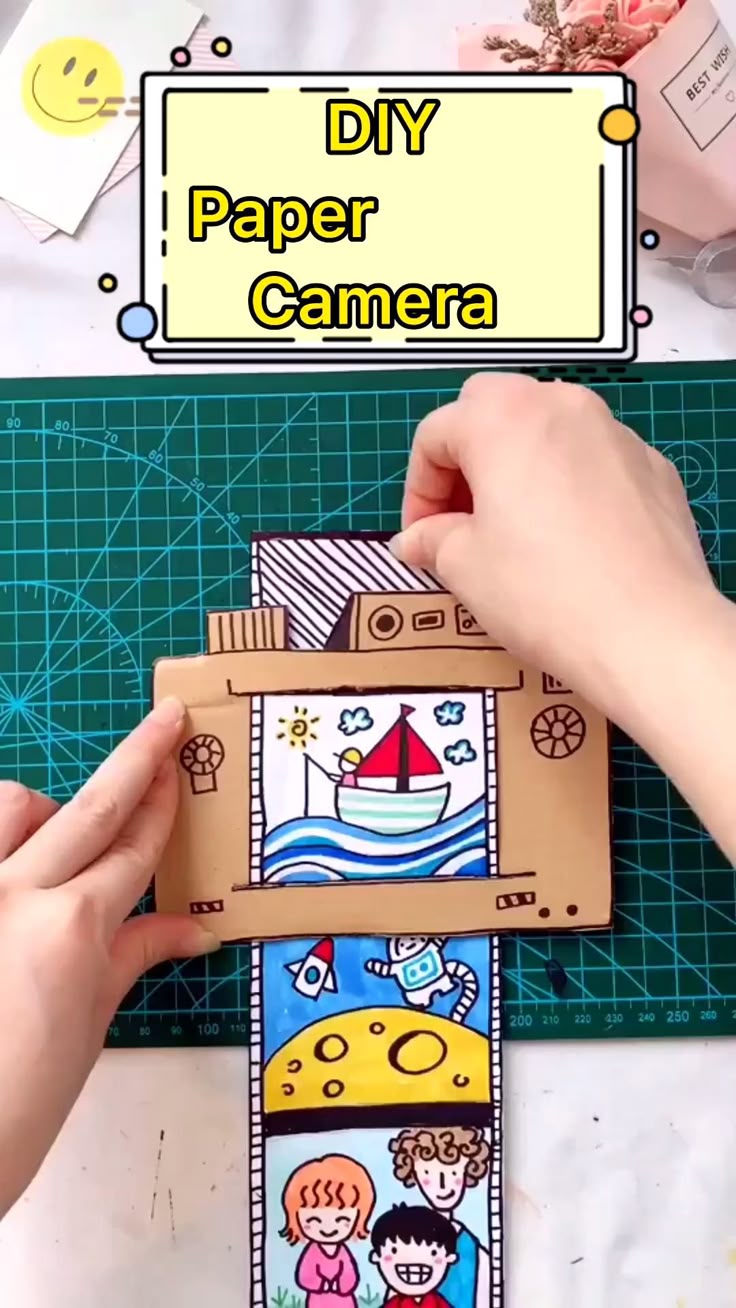 DIY Paper Camera Toy For Kids đź“· Easy handmade toy tutorial [Video DIY Paper Camera Toy For Kids đź“· Easy handmade toy tutorial [Video