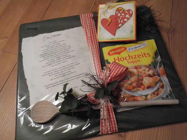 Werken Bauen DIY Anleitungen Geschenke Hochzeit