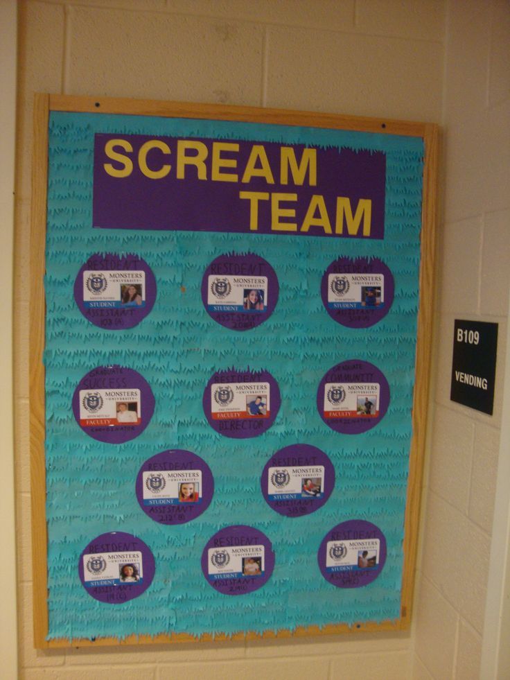 image result for monsters inc classroom decorations