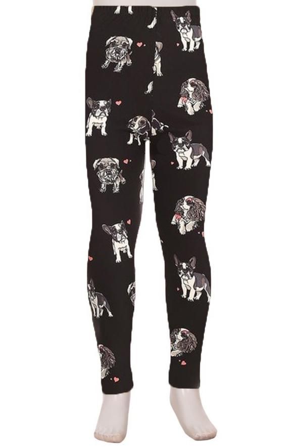 2 Pack Popular Girls Butter Soft Print Leggings