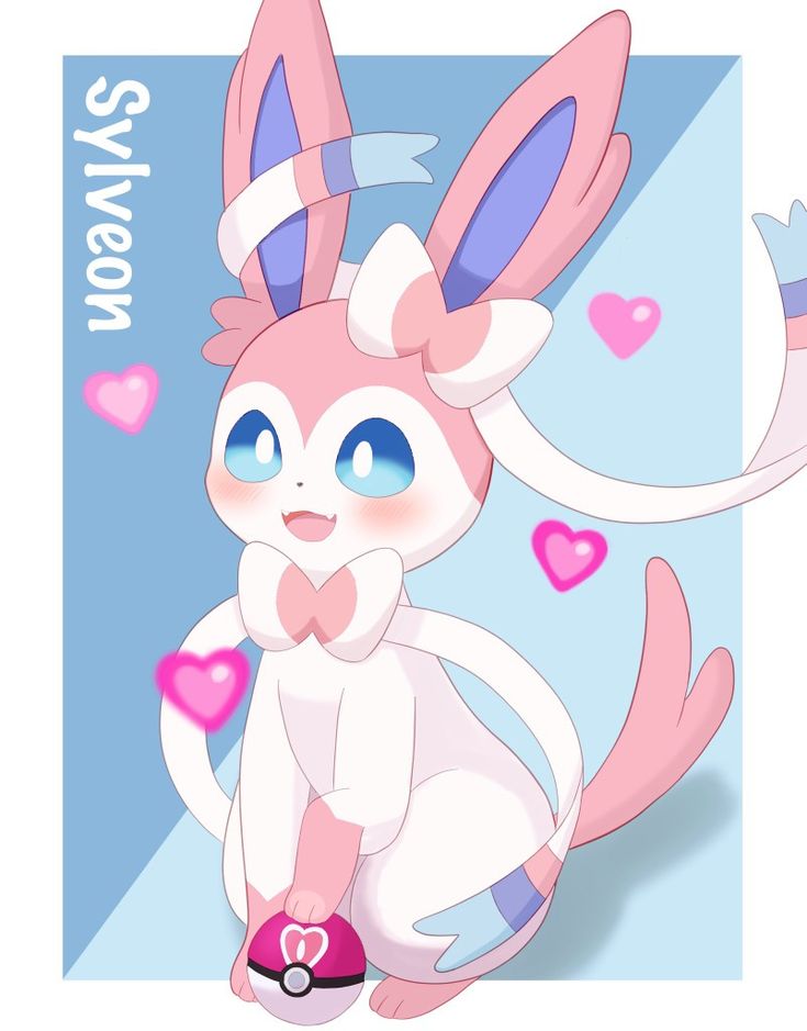 Pin by Renato22_Br on 🩷Sylveon🎀 | Pokemon eeveelutions, Sylveon, Cute