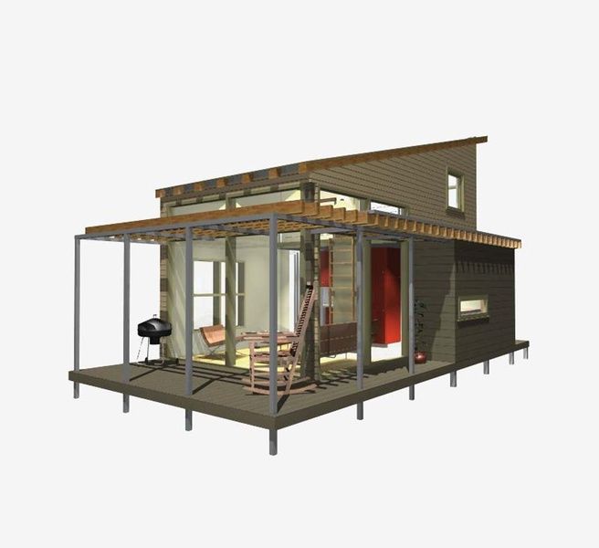 New avenue floor plans green mod tiny house small house backyard cottage New avenue floor plans green mod tiny house small house backyard cottage