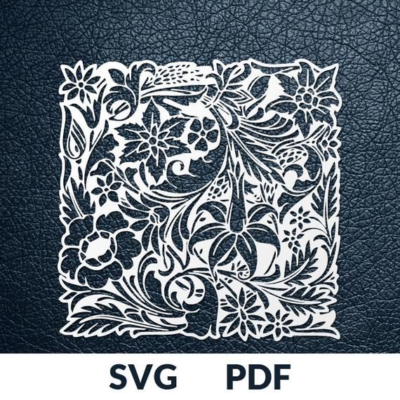 A4 Sea Turtles Intricate Papercut Template Hand cut only PDF JPG files 11x14 commercial use,