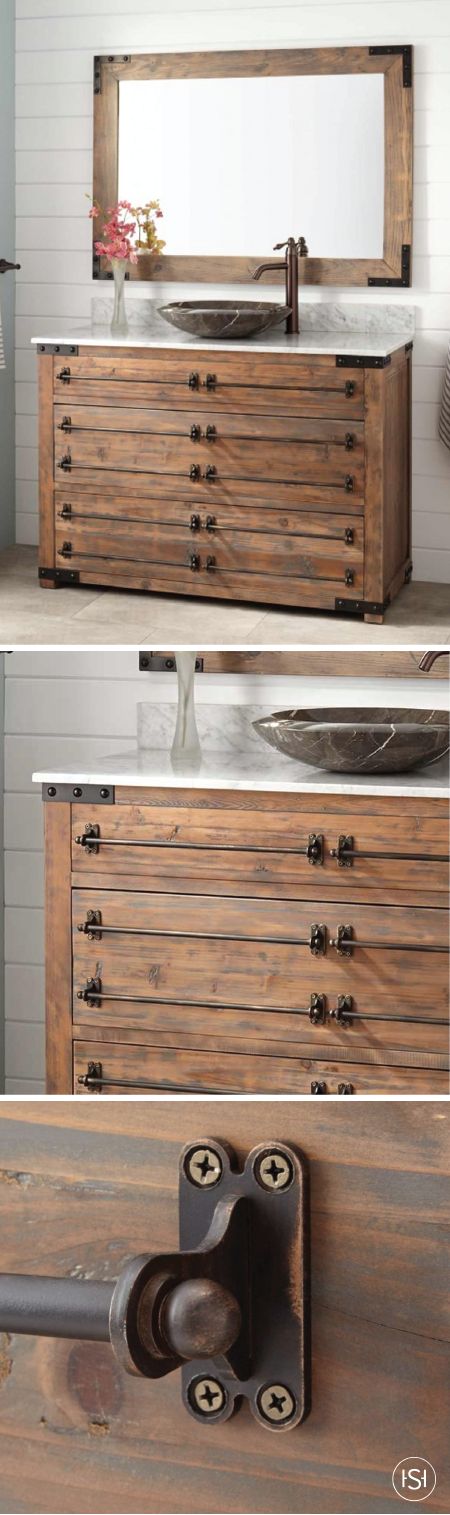 25+ Best Reclaimed Wood Vanity Ideas On Pinterest Subway Tile 48