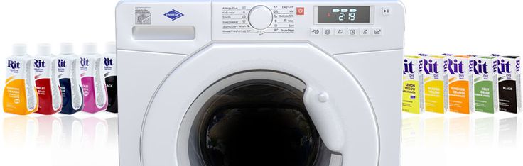 Dye Using a Front Loading Washing Machine Rit dye, Washing machine