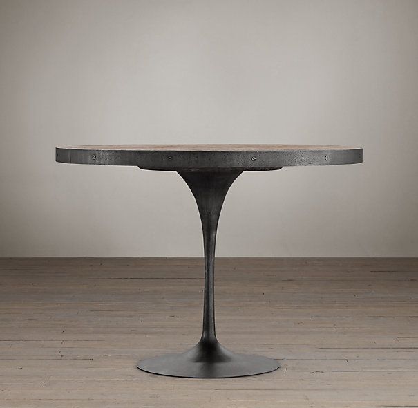 Aero Round Dining Table 1395 1795 1045 1345 Elm From Aero Round Dining Table 1395 1795 1045 1345 Elm From Centuries Old Exterior Doors Is Set In A Cast Metal Base With An Oil Ru