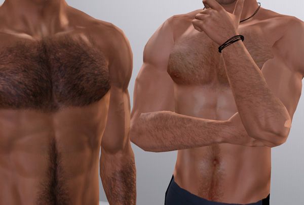 Mod The Sims Custom Body Hair Overlay Body Hair Hair Body