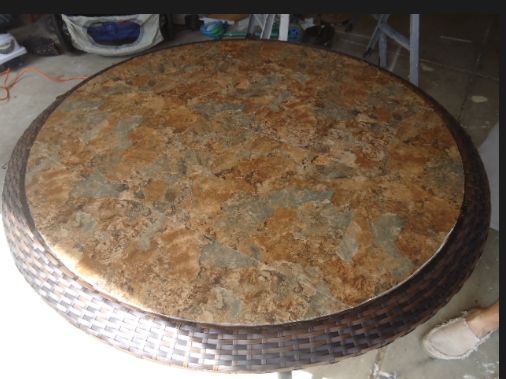 outdoor round table top metal diy replace glass tabletop with tile weekend warrior wednesday diy in 2018 diy table patio table outdoor round table top metal diy replace glass tabletop with tile weekend warrior wednesday diy in 2018 diy table patio table