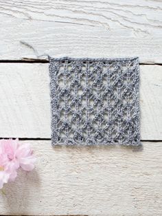 How To Make An Easy Lace Knit Shawl Pattern