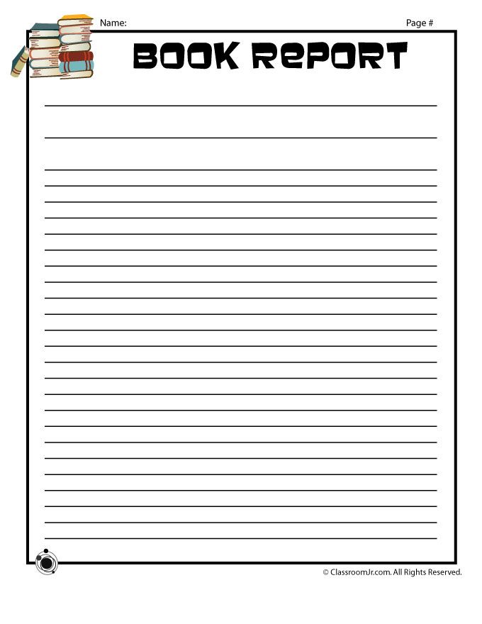Do 2 page book report