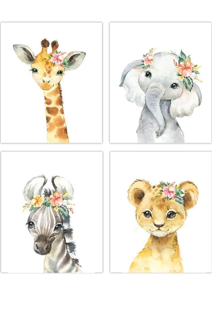 Printable Nursery Elephants & Giraffe Wall Art Bundle Baby Animals Instant Download Kids Room Home Decor Elephants Giraffes Printable Nursery Elephants & Giraffe Wall Art Bundle Baby Animals Instant Download Kids Room Home Decor Elephants Giraffes