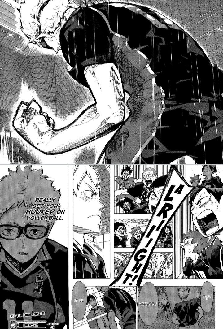 Haikyuu manga panel | Haikyuu manga, Haikyuu anime, Anime