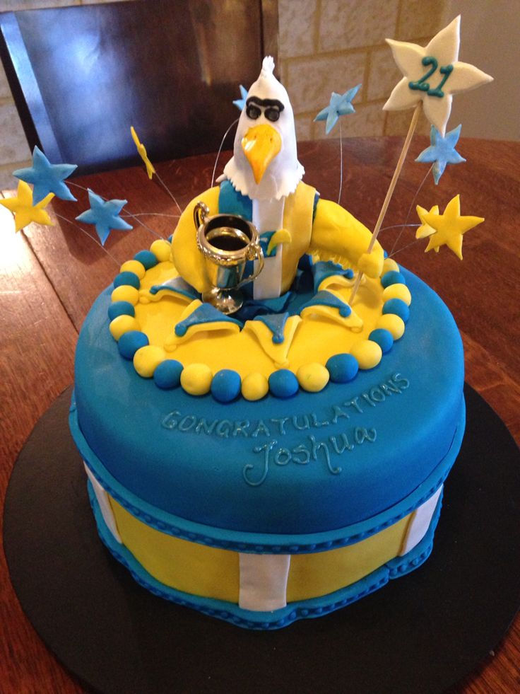 West Coast Eagles Birthday Cake West Coast Eagles Birthday Cake