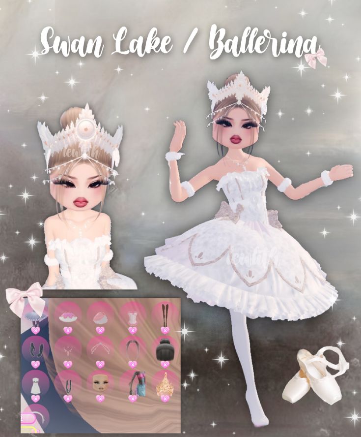 swan lake, ballerina dress to impress
