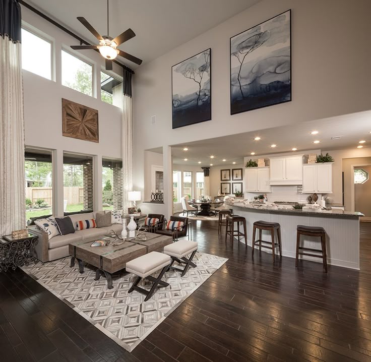gallery gallery in in 2020 high ceiling living room texas design homes