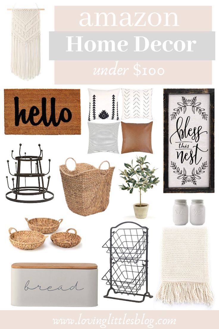 Amazon Home Decor Under $100 | Amazon home decor, Amazon home, Decor