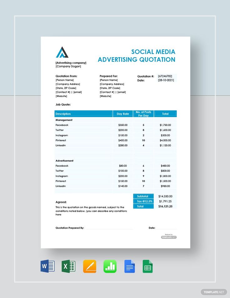 Free Social Media Advertising Quotation Template Download Now free-social-media-advertising-quotation-template-download-now