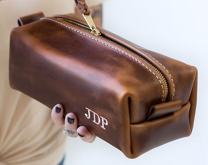 Pin On Leather Toiletry Bag - Mens Toiletry Bag Leather Monogram Pin On Leather Toiletry Bag - Mens Toiletry Bag Leather Monogram