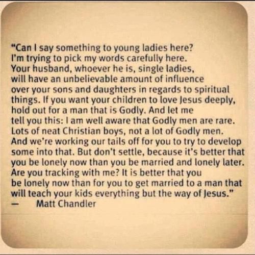 Christian dating advice matt chandler