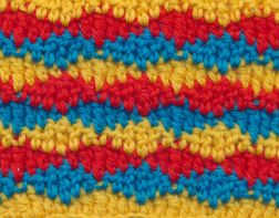 American half-treble stitch tutorial