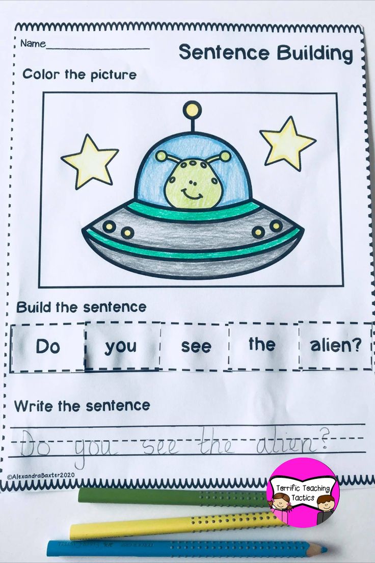 Sentence Building! Sentence Structure Activities