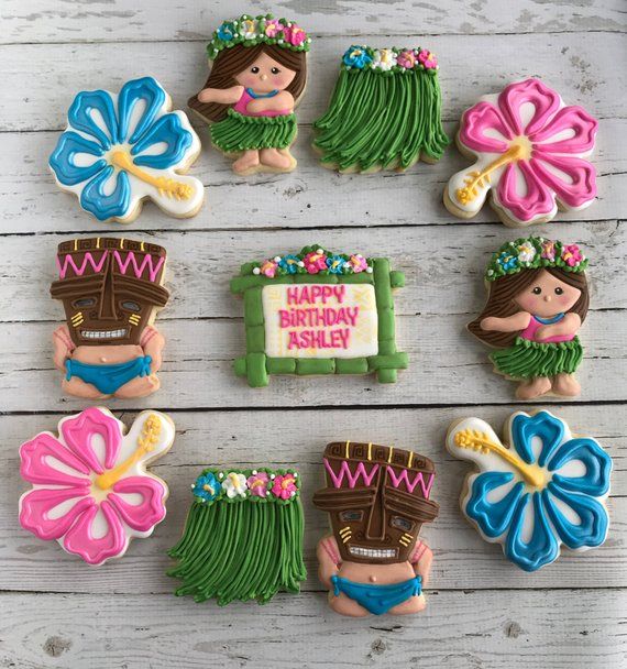 Hula Girl Cookie Cutter. Luau Girl Cookie Cutter