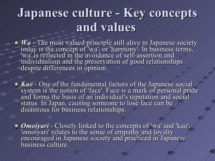 business culture in japan