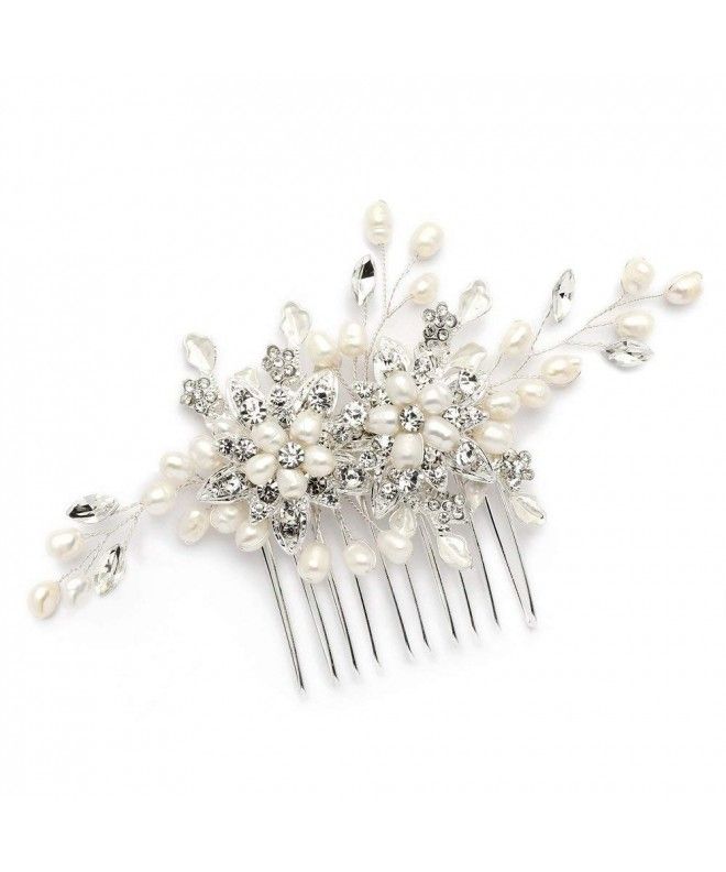 Pastel Freshwater Pearl Bridal Headdress