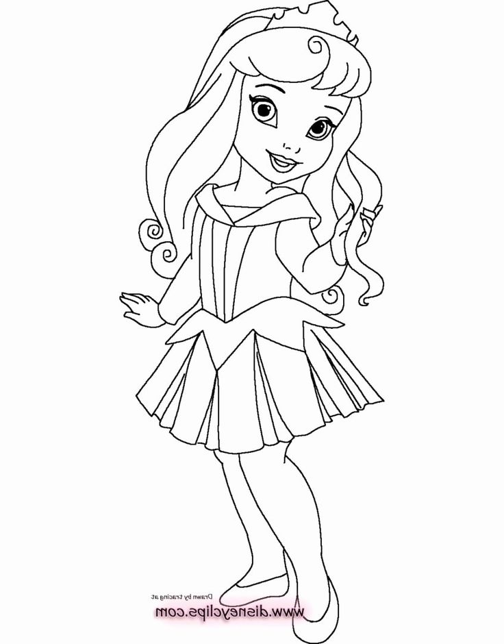 Disney Princesses Printable Coloring Pages Luxury Collection Baby