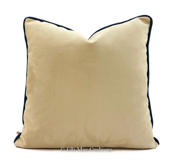 Blackthorn Green William Morris Contrast Piped Cushion Covers Blackthorn Green William Morris Contrast Piped Cushion Covers