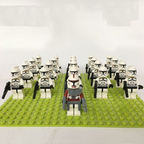 21Pcs/Set Jango Fett Army Military Star Wars Lego Moc Minifigure Toys Gift 21Pcs/Set Jango Fett Army Military Star Wars Lego Moc Minifigure Toys Gift