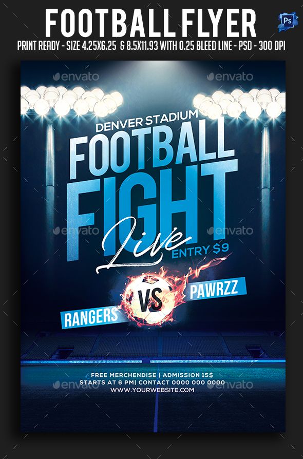 football flyer flyer templates