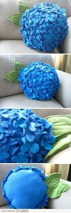 Qué linda imitación de la hortensia !!!! Qué linda imitación de la hortensia !!!!
