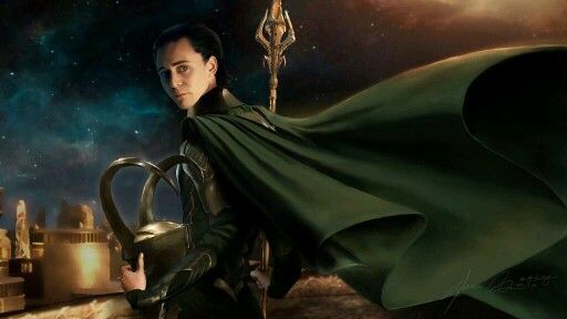Pin by Elsa walquiria Alvarado campos on Loki♥ en pintura artística♥ ... Tom Hiddleston Loki Avengers Wallpaper
