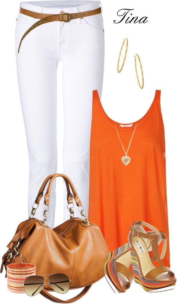 Orange | Fashion, Fashionista trend, Cute outfits