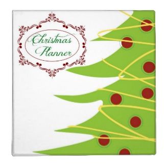 christmas binder covers