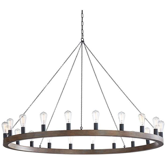 Feiss Avenir 60 Wide 20 Light Weathered Oak Wood Chandelier 65m48 Lamps Plus Large High Ceilings And Metal Feiss Avenir 60 Wide 20 Light, White Wood Round Chandelier 60