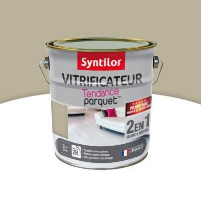 Vitrificateur Tendance Parquet Blanc Laque 2 L Idee Deco Peinture Parquet Blanc Et Idee Deco