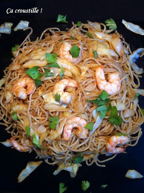 Wok De Crevettes Et Chou Chinois Chinesemeals Wok De Crevettes Et