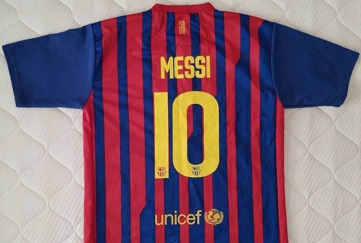 Lionel Messi - Barcelona Football Shirt Jersey, Design FCB Barca Number