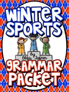 This Winter Sports packet will make grammar fun for your students! Students will...