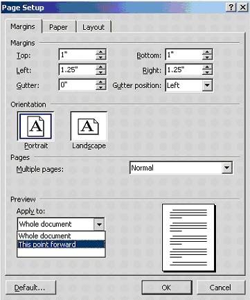 how to change margins on one page word 2010 how to change margins on one page word 2010