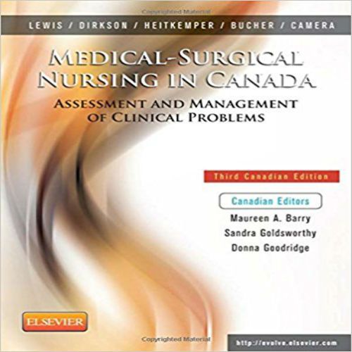Test Bank For Medical Surgical Nursing In Canada 3rd Edition