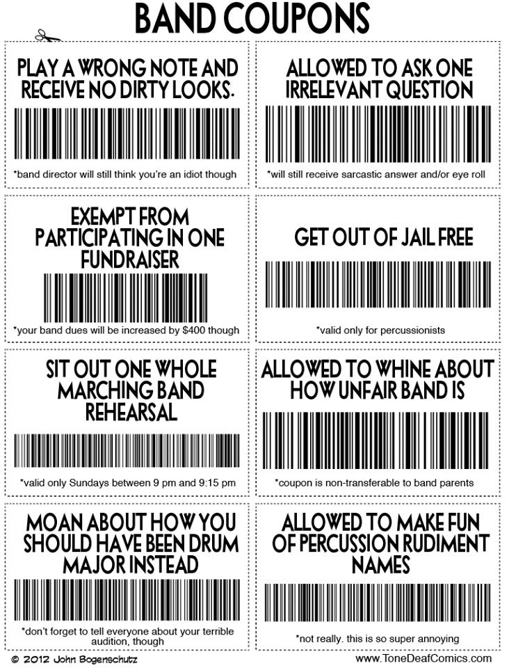 Jokes about coupons